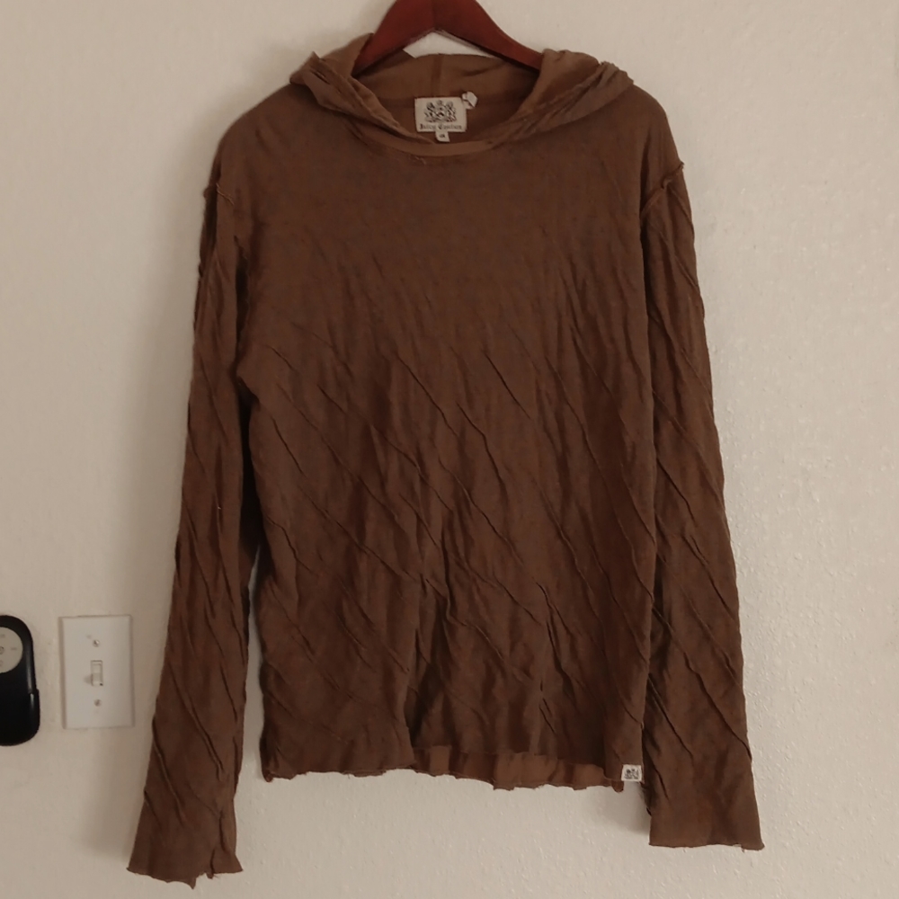 Juicy Couture Green Long Sleve Hoodie
